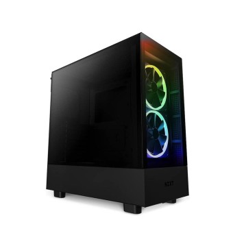 NZXT H5 Elite Tempered Camlı RGB ATX Siyah Mid Tower Kasa-CC-H51EB-01