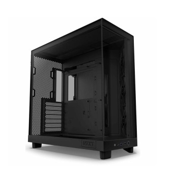 NZXT H6 Flow Temperli Camlı ATX Siyah Mid Tower Kasa-CC-H61FB-01