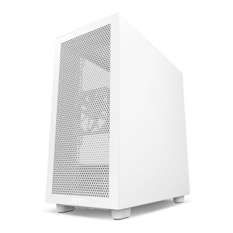 NZXT H7 Flow Edition Temperli Camlı Mid Tower Beyaz Oyuncu Kasası