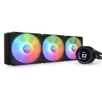 NZXT Kraken Elite Siyah 360mm LCD Ekranlı RGB Fanlı İşlemci Sıvı Soğutucu-RL-KR36E-B1