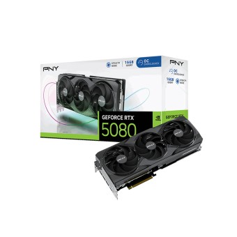 PNY GeForce RTX 5080 Overclocked 16GB GDDR7 256Bit DLSS 4 NVIDIA Ekran Kartı-VCG508016TFXPB1-O