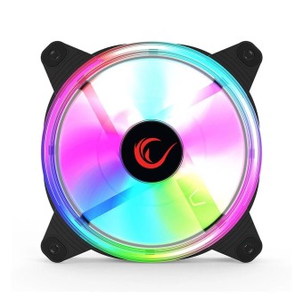 RAMPAGE 6C-120 120mm Çift Halka 6 Renk Led Fan