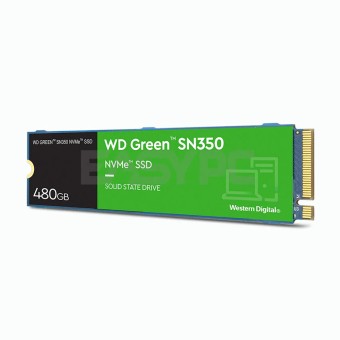 WD Green 480GB Nvme SN350 SSD WDS480G2G0C 2400MB/s-1650MB/s