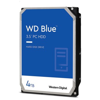 WD WD40EZAZ 4TB Blue PC Hard Drive  SATA 6 Gb/s 64 MB 3.5" 5400 RPM Hardisk