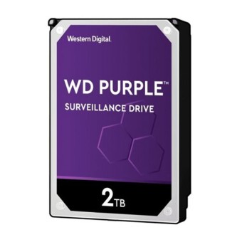 WD WD22PURZ Purple 3.5 SATA III 6Gb/s 2TB 256M Guvenlik Harkdisk