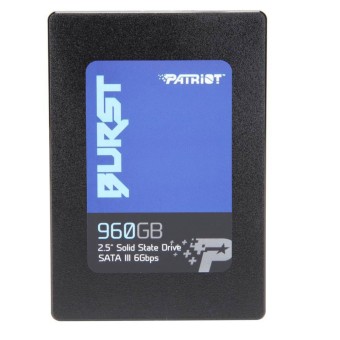 PATROIT 960GB BURST Sata 3.0 7mm 2.5" SSD Okuma Hızı 560 MB  / Yazma Hızı 540MB