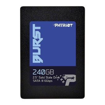 PATROIT 240GB BURST Sata 3.0 7mm 2.5" SSD Okuma Hızı 560 MB / Yazma Hızı 540MB 