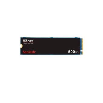 SanDisk SSD PLUS 500GB Okuma 2400MB/s / Yazma 1500MB/s PCIe Gen 3.0 NVMe SSD-SDSSDA3N-500G-G26