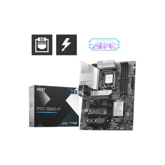 MSI PRO B860-P Intel Core Ultra LGA 1851 Soket 8600MT/s Wi-Fi 7 ATX Anakart