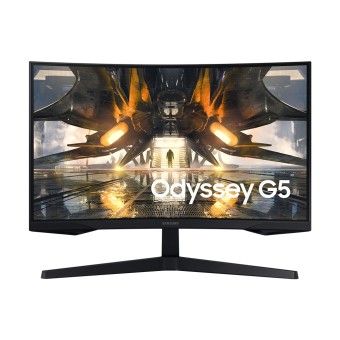 SAMSUNG Odyssey G5 27" 1MS 165 HZ WQHD (2560x1440) Freesync HDR10 Kavisli Gaming Monitör LS27AG550EPXUF