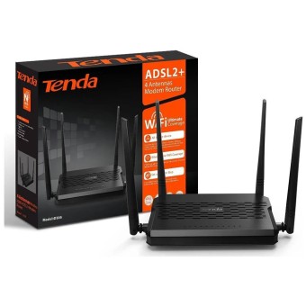 TENDA D305 300MBPS Kablosuz 4 Port Adsl 2+ Modem