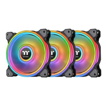 THERMALTAKE Quad Riing 3 x 120mm ARGB  Fan + Kontrolcü