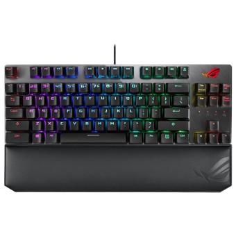 ASUS ROG STRIX SCOPE TKL D/RD/TR Deluxe Cherry MX Red Mekanik RGB Gaming Klavye