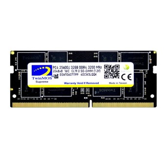 TwinMOS DDR4 32GB 3200MHz Notebook Ram