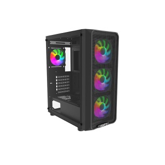 VENTO VG10F-FSPHydro K PRO 500W 80Plus Bronze Mesh Temperli Camlı USB 3.0 ATX Rainbow Gaming Kasa