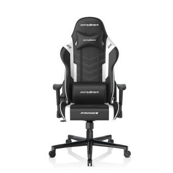 DXRacer Prince Series PF132-NW Siyah/Beyaz Oyuncu Koltuğu