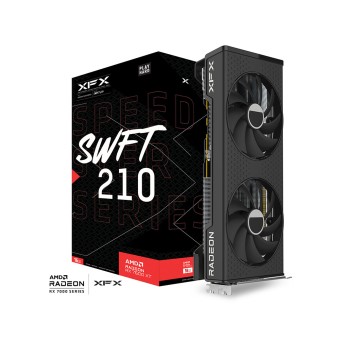 XFX SPEEDSTER SWFT210 RADEON RX 7600 XT CORE 16GB GDDR6 128Bit FSR 3 AMD Ekran Kartı-RX-76TSWFTFP