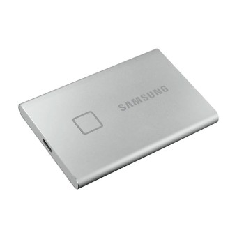 SAMSUNG 500GB MU-PC500S/WW Portable T7 Touch Silver USB 3.2 Okuma Hızı 1050MB / Yazma Hızı 1000MB SSD