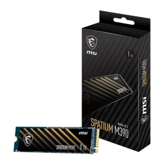 MSI SPATIUM M390 NVME M.2 1TB SSD Okuma 3300MB / Yazma 3000MB