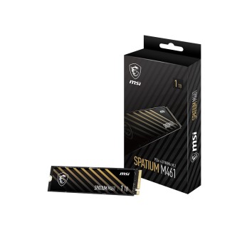 MSI Spatium M461 PCIe 4.0 NVMe M.2 1TB Okuma 5000MB / Yazma 3200MB