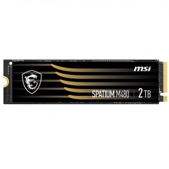 MSI SPATIUM M480 PCIe 4.0 NVMe M.2 2TB SSD Okuma 7000MB / Yazma 5500MB