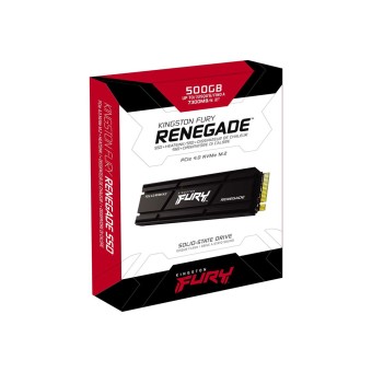 Kingston FURY Renegade 500GB SFYRSK/500G Soğutuculu M.2 2280 NVMe SSD Okuma 7300MB / Yazma 7000MB