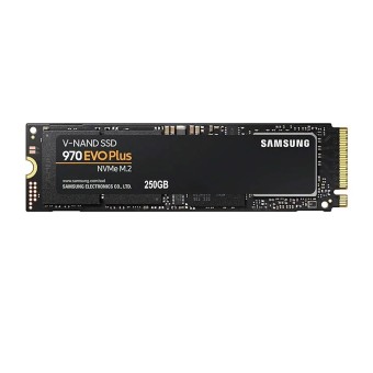 SAMSUNG 250GB MZ-V7S250BW 970 EVO PLUS NVMe M.2 SSD Okuma Hızı 3500MB / Yazma Hızı 2300MB