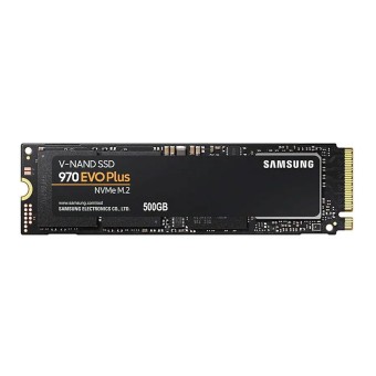 SAMSUNG 500GB MZ-V7S500BW 970 EVO PLUS NVMe M.2 SSD Okuma Hızı 3500MB / Yazma Hızı 3200MB