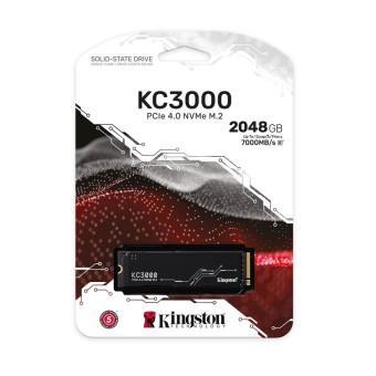 Kingston 2TB KC3000 NVMe M.2 Okuma Hızı 7000MB / Yazma Hızı 7000MB SSD