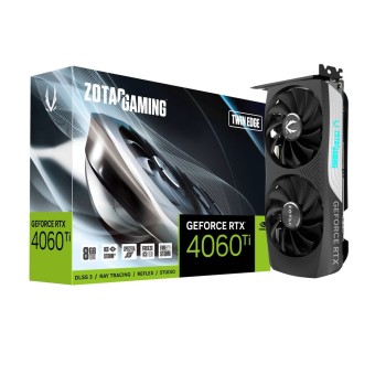 ZOTAC GAMING GeForce RTX 4060 Ti 8GB Twin Edge GDDR6 128Bit DX12 NVIDIA Ekran Kartı